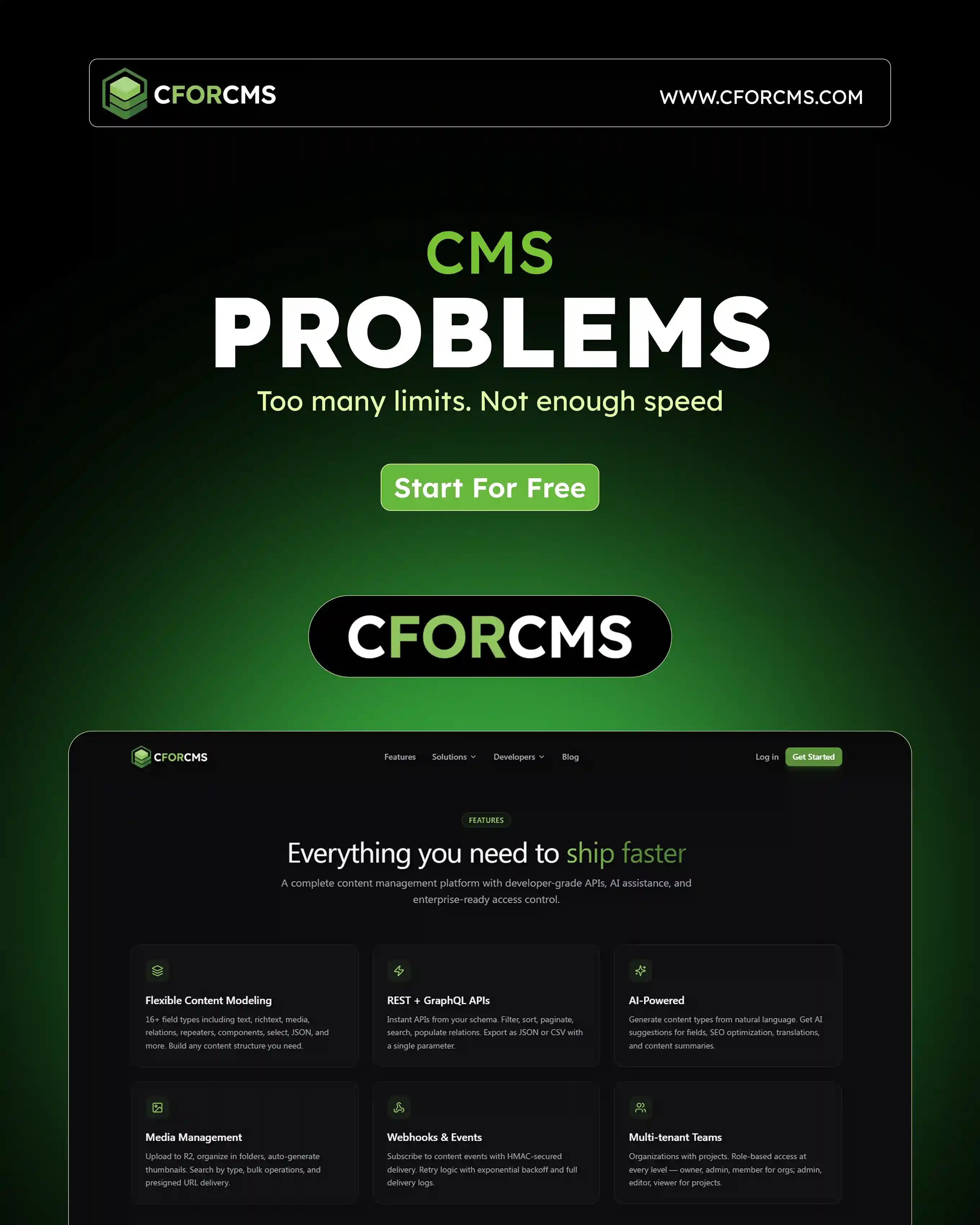 CFORCMS post design