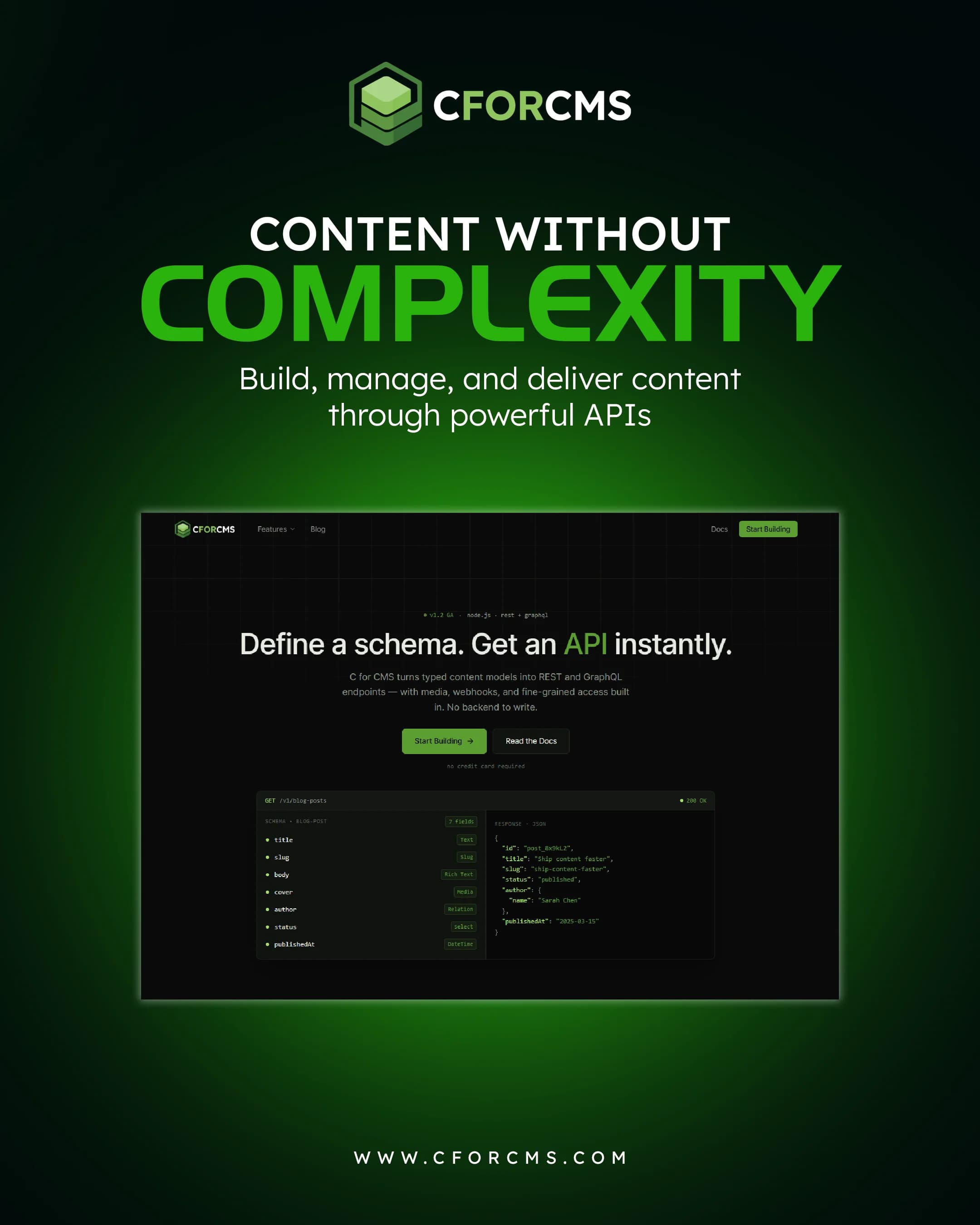 CFORCMS post design