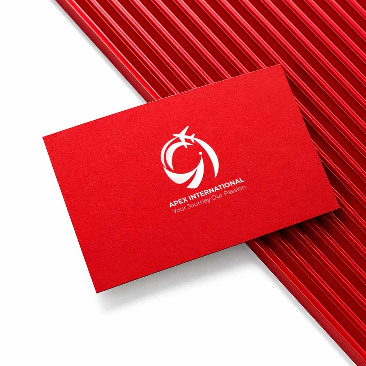 Apex International logo design showcase 2