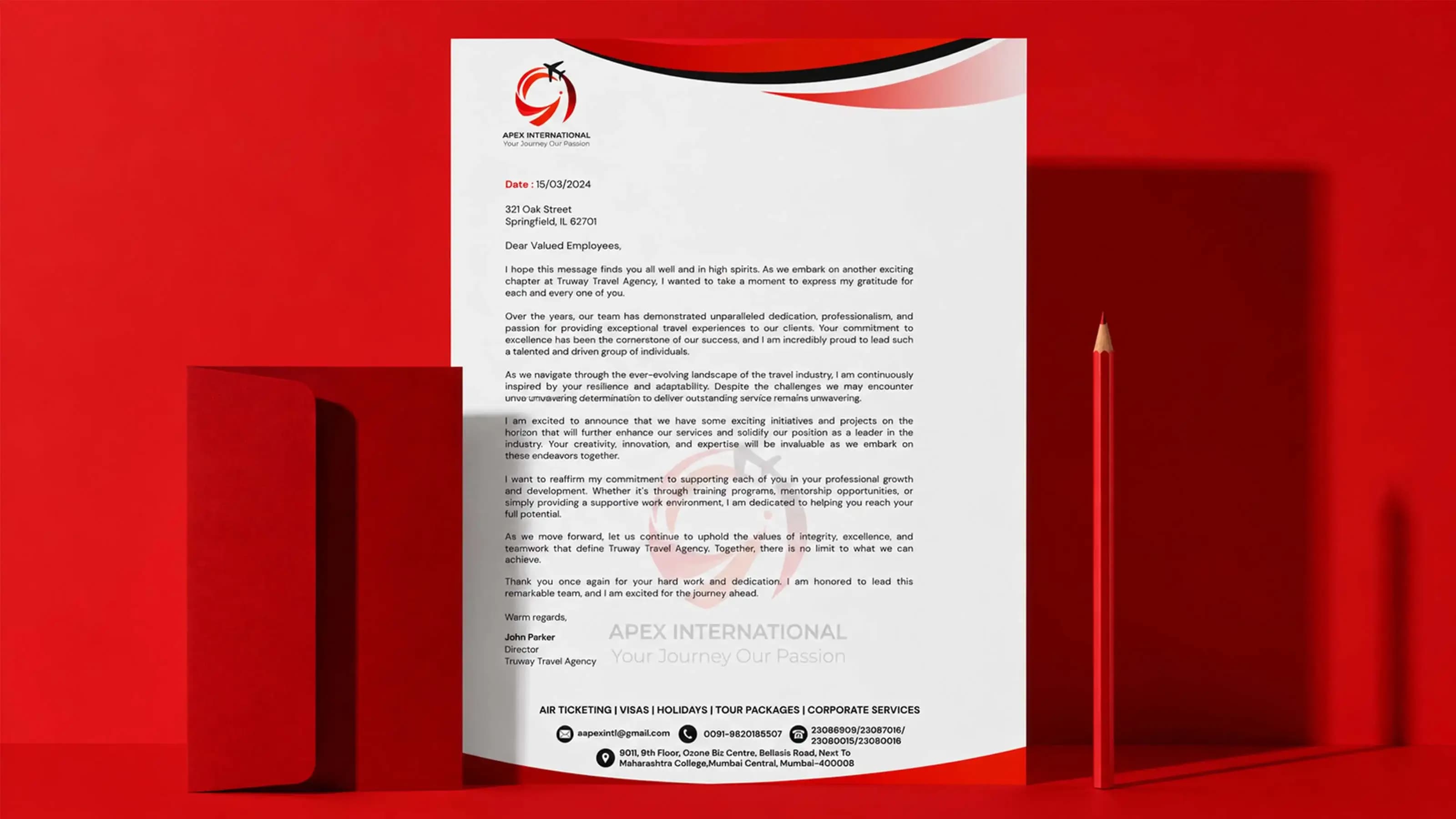 Riyaz International Branding related design 1