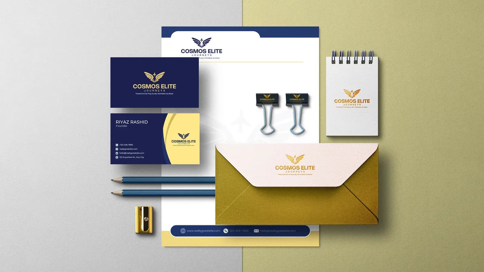 Cosmos Elite Journeys - Brand Identity