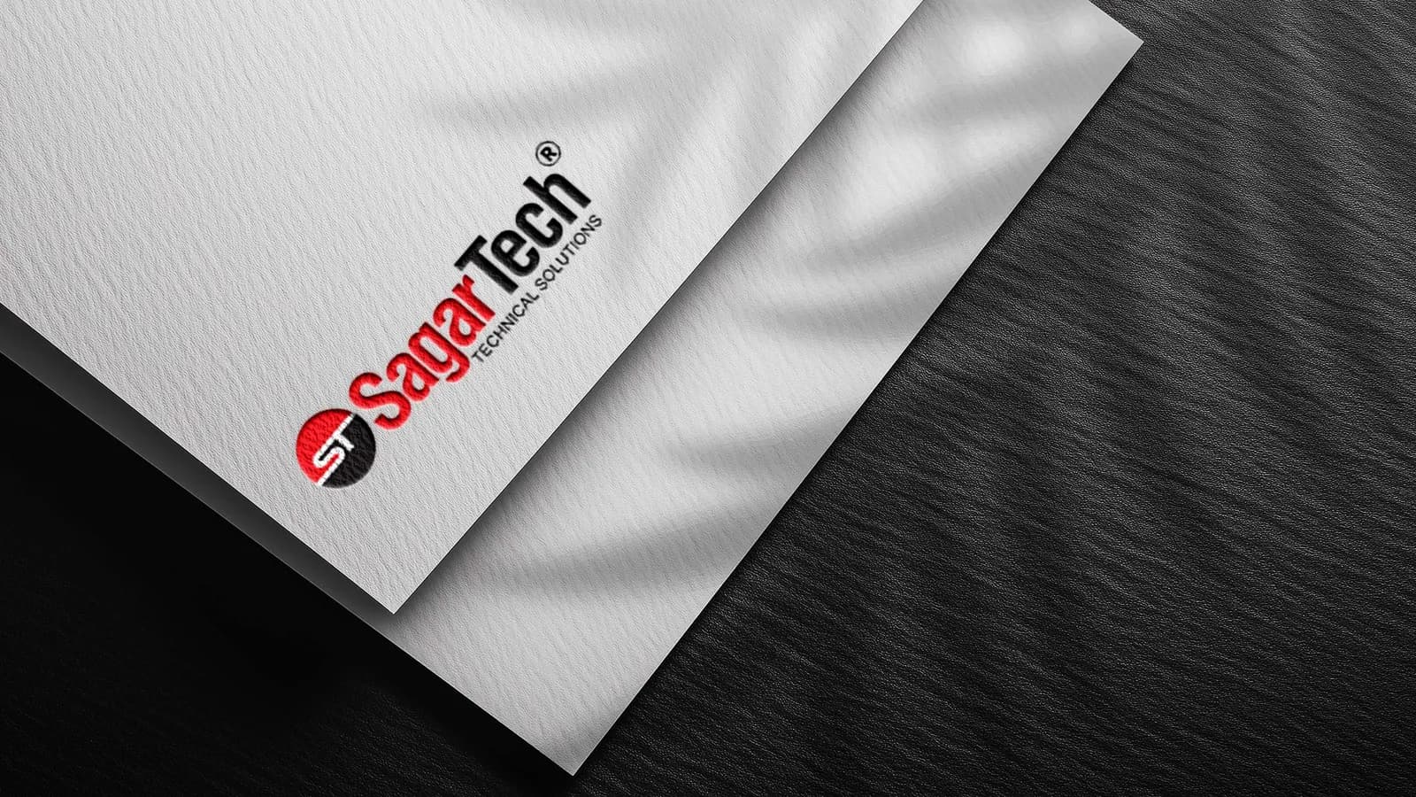 Sagar Tech Banner Designing Portfolio Mockup