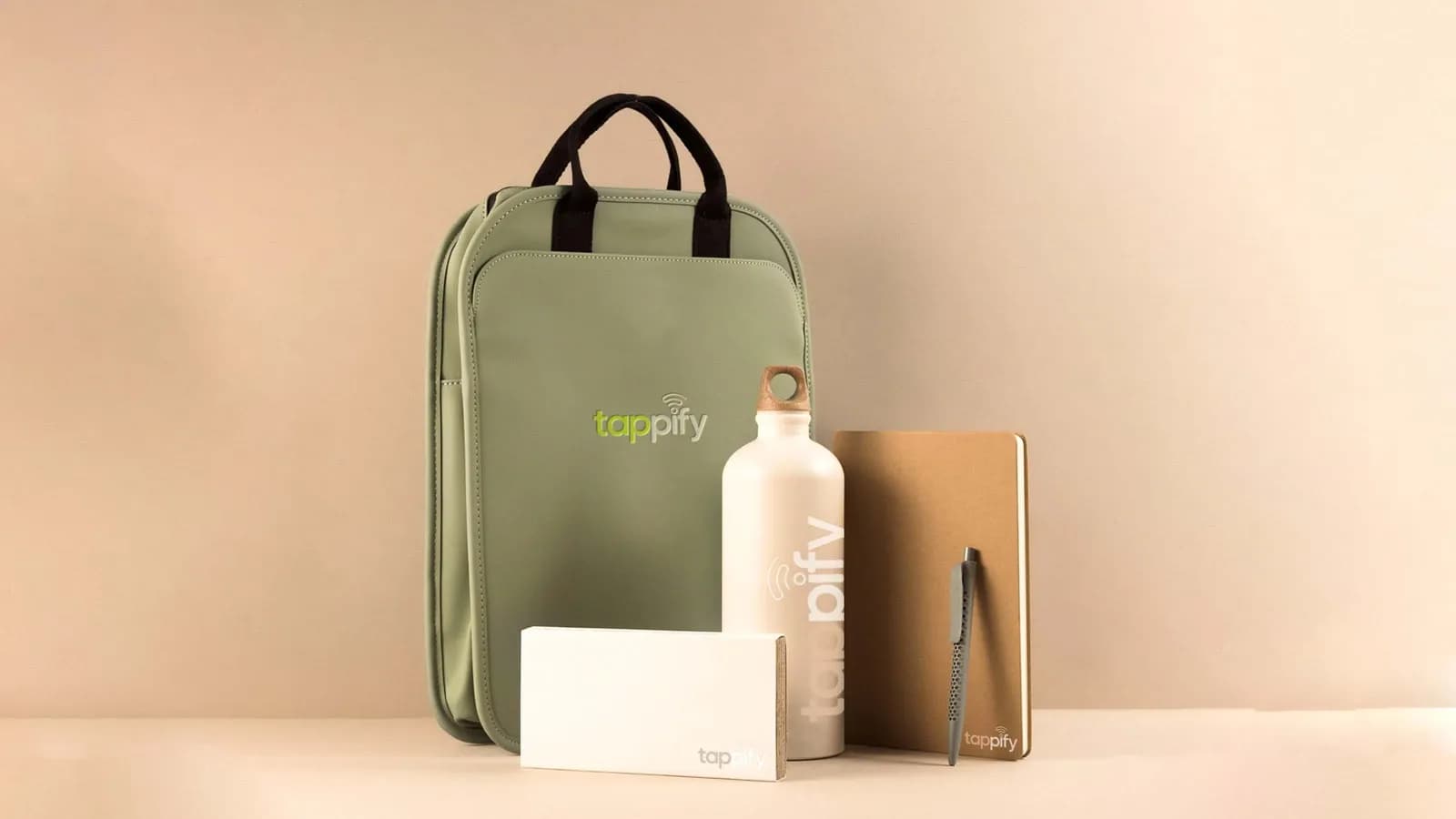 Tappify Brand Identity and Corporate Merchandise Design