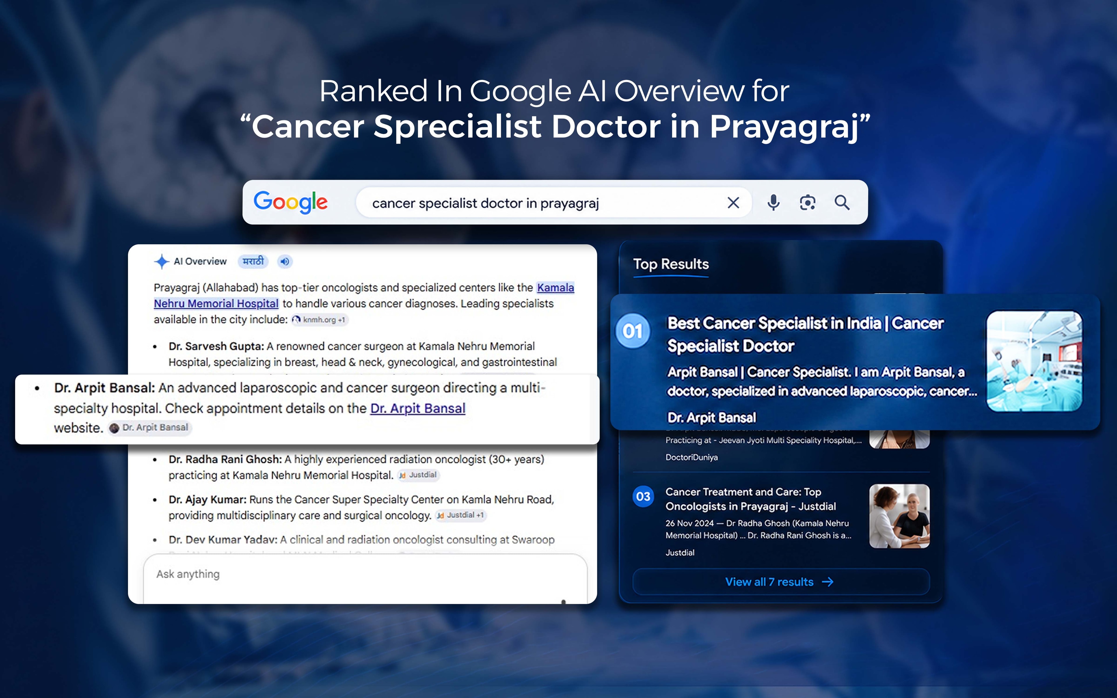 Cancer Specialist Doctor in Prayagraj - Dr. Arpit Bansal