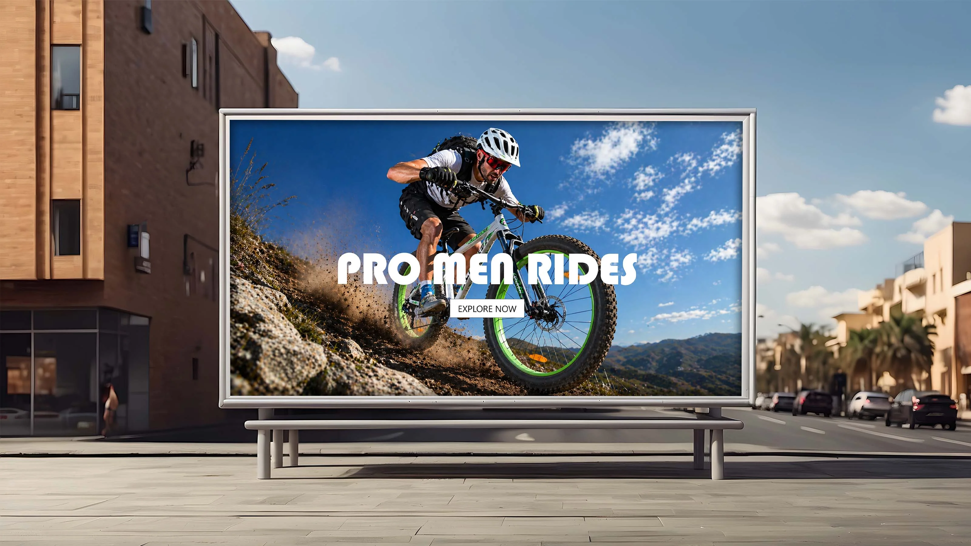 Golden Cycle banner design 5 – featured creative work by Sagar Tech web development company Mumbai